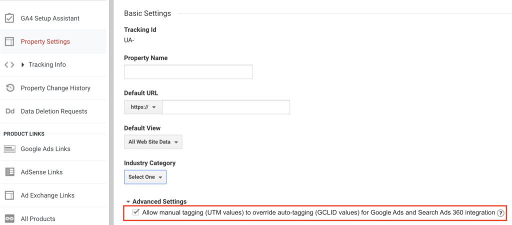 GA3-Manual-Tagging-Override-Option